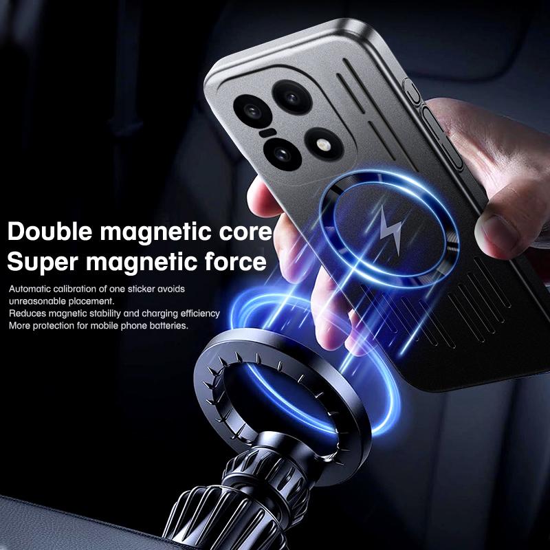 Atmungsaktive Kühlende Handyhülle für Oneplus 15 13T ACE5 1+15 ACE 5 3 Pro 12R 13S Netz-Wärmeableitung Magnetisch für Magsafe Abdeckung