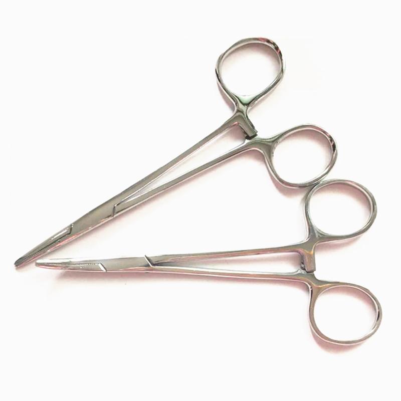 Stainless Steel Fishing Plier Scissor Line Cutter Hook Remover Forceps