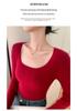 Women's Slim Fit Solid Color Cashmere Sweater - Soft, Round Neck, Seamless Knit Base Layer
