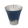Osaka Tinware (Suzuki) Tin Tumbler, Mt. Fuji (Medium), Blue, Gift Wrapping Available