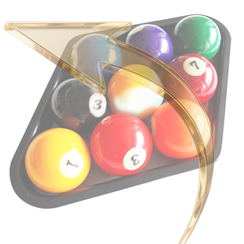 Folding Billiard Frame Professional Diamond Billiard Table Racks Wear-resistant Practical for 2 1/4in Balls Billiard Accessories China Mainland