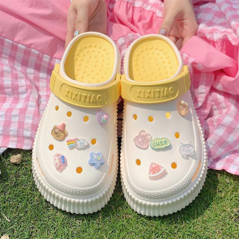 Women's Height-Boosting DIY Closed-Toe Platform Sandals