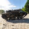 2.4GHz Remote Control Tank with LED Light Rechargeable RC Drift Stunt Car