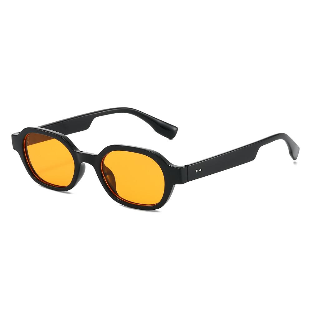 European and American Niche Trendy Brand Multilateral Square Fashion Men's Sunglasses Travel Light Luxury Women's Sunglasses