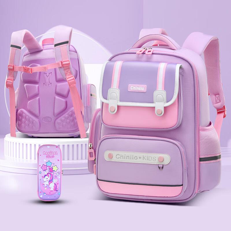 Chunlong Spine-Protecting Kids Backpack