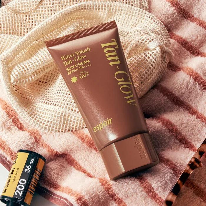 NEW Water Splash Sun Cream Tan Glow 50ml