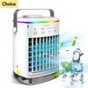 USB Mini Air Conditioning Cooling Fan Multi-function Household Portable Air Conditioner Humidifier Fan Strong Wind Night Light