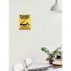 Funny Metal Tin Sign Do Not Disturb Vintage Bathroom Wall Decor 30x20cm Unique Gift
