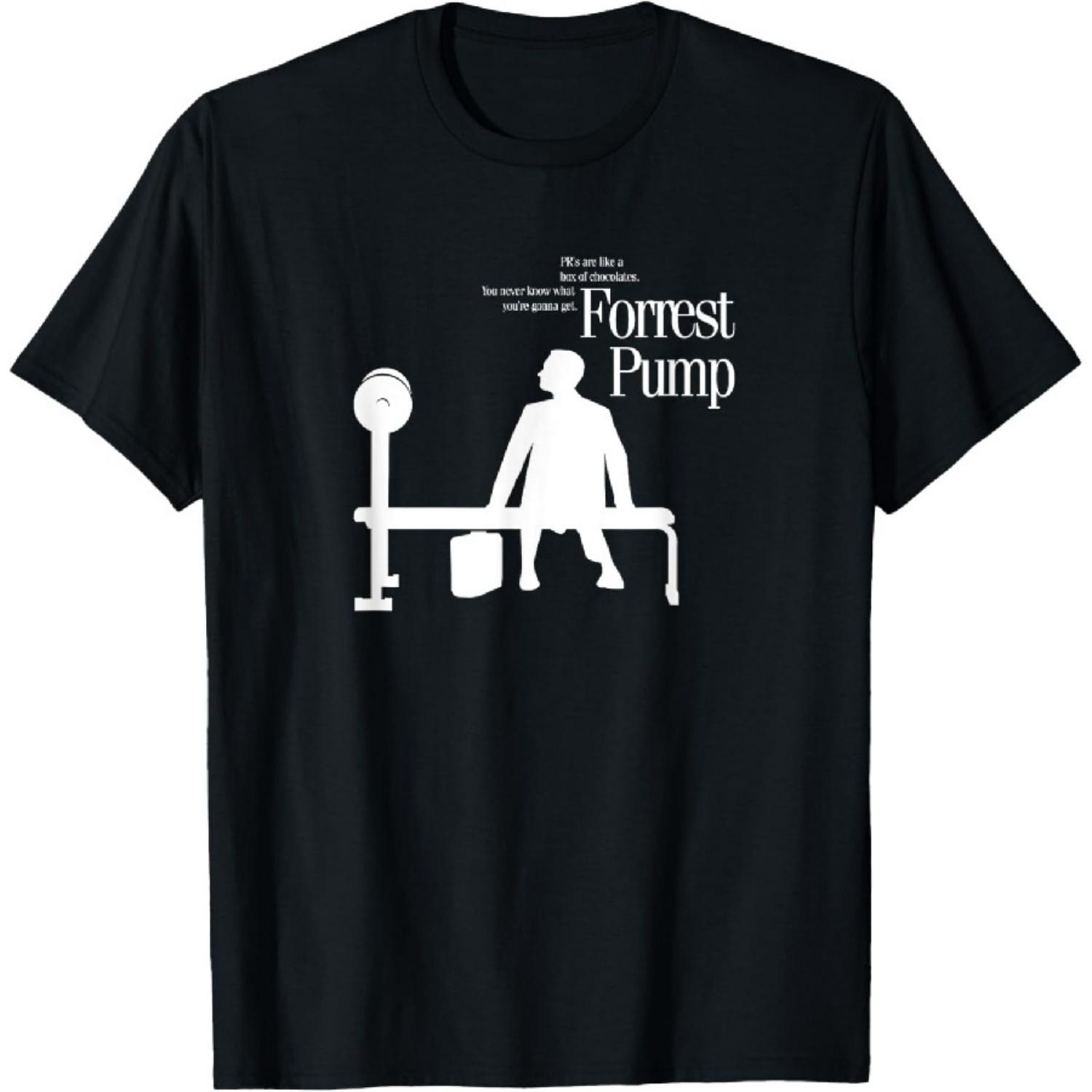 

Mens Forrest Pump Tee XXXXXL чорний