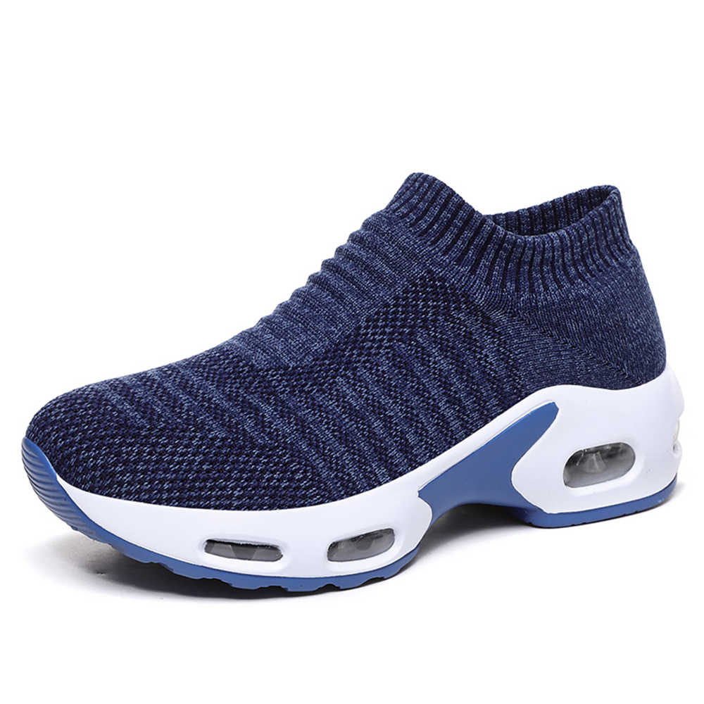 Fashion Two Tone Key Height Sport Sneakers Woman Loafers Casual Tennis For Lady Running Shoes Husband Hit Dropship Second Hand