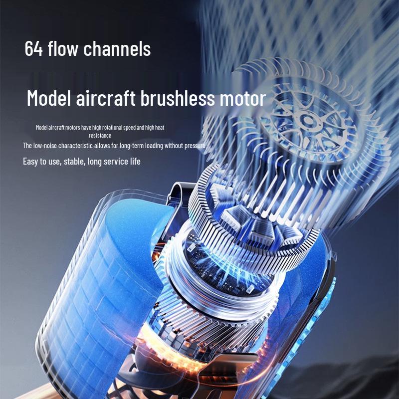 Handheld Car Wash & Snow Blower: Brushless Motor, Mini Turbine, Strong Wind Power