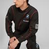 Puma Hanorac unisex X Bmw Mms Garage cu mânecă lungă, cu gât crew și imprimeu cu logo, negru 621027-01