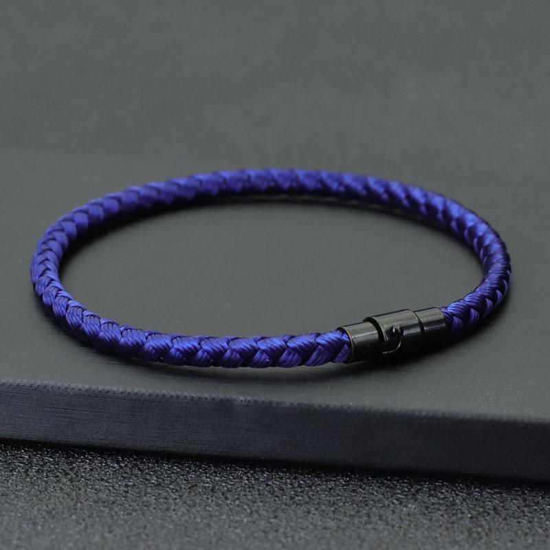 Fashion Grade A Keel Rope Bracelet For Men Double Safety Magnetic Buckle Charm Braslet Outdoor Cycling Hand Accessories Pulseria