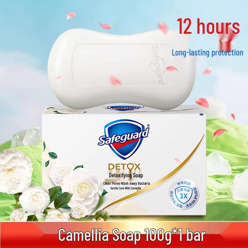 Jabón Familiar Safeguard Aroma a Granada – Aroma Duradero para Cara, Lavado de Manos y Baño