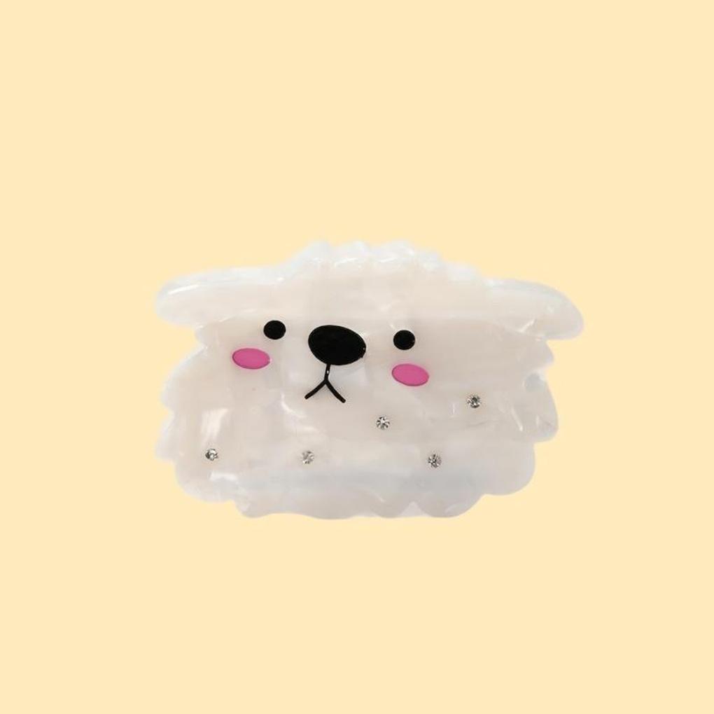 

Female Dog Puppy Pomeranian Poodle Clip Hairpin Puppy