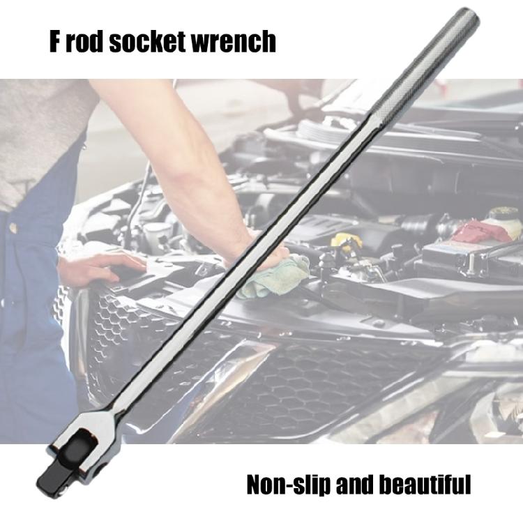 High Carbon Steel F Rod Sleeve Spanner Socket Wrench Suitable for Auto Mechanic Strong Lever Steering Handle Repair Tool