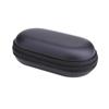 Earphone  Storage  Bag, Oval Data Cable Zipper Pouch, Multi-function Headphone Holder Case Earbuds