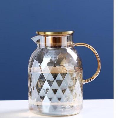 Diller Ananas Design Hochborosilikatglas Kaltwasserkrug