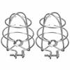 2pcs No-Tool Installation Fire Sprinkler Head Guard Iron Fire Protection Cage  Gym Protection