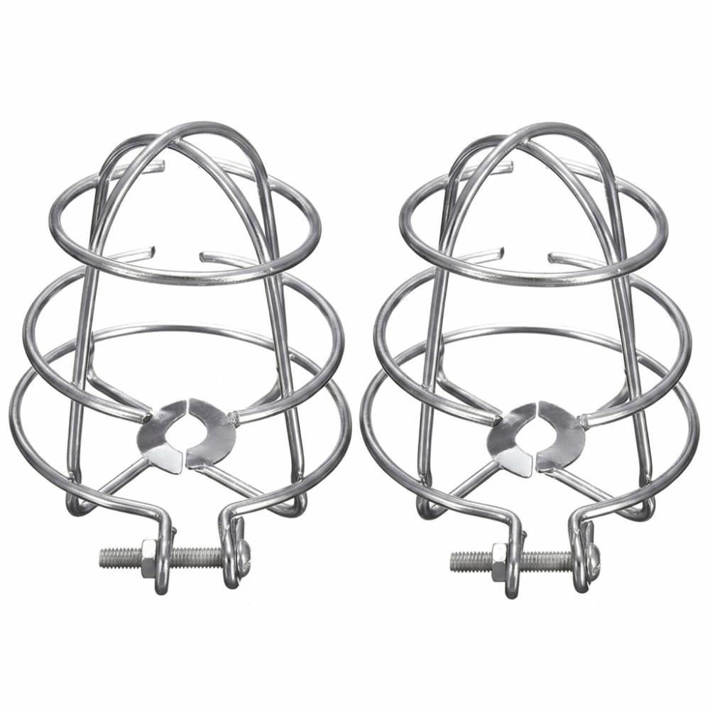 2pcs No-Tool Installation Fire Sprinkler Head Guard Iron Fire Protection Cage  Gym Protection