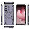 For Samsung Galaxy A36 5G Magnetic Case Butterfly Armor Hollow Heat Dissipation PC+TPU Phone Cover