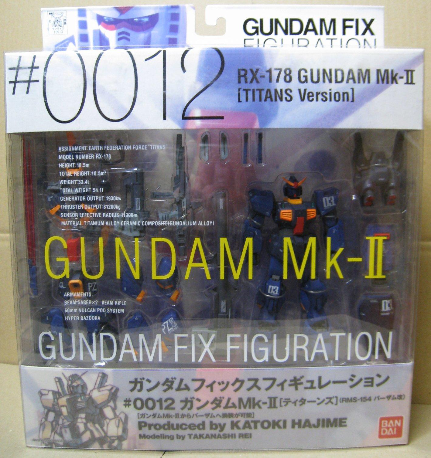 

TAMASHII NATIONS GUNDAM FIX FIGURATION 0012 Gundam Mark II Titans # Ver.