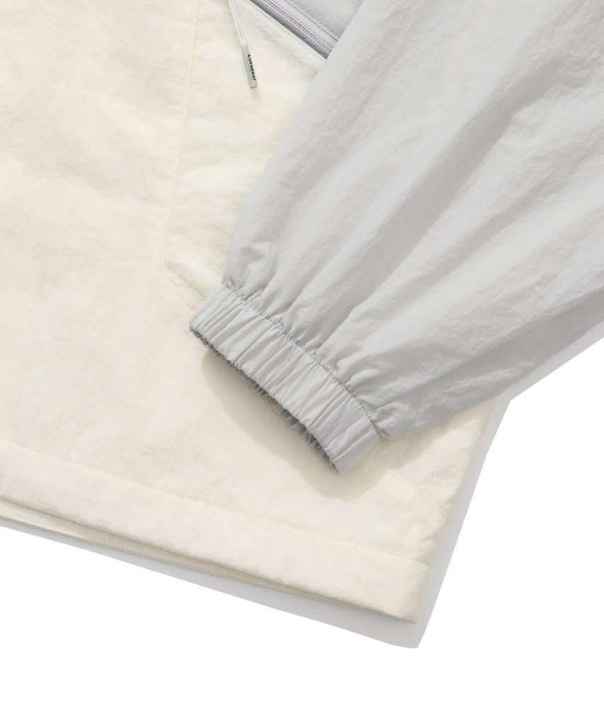 Covernat College Block Track Jacket Ivory