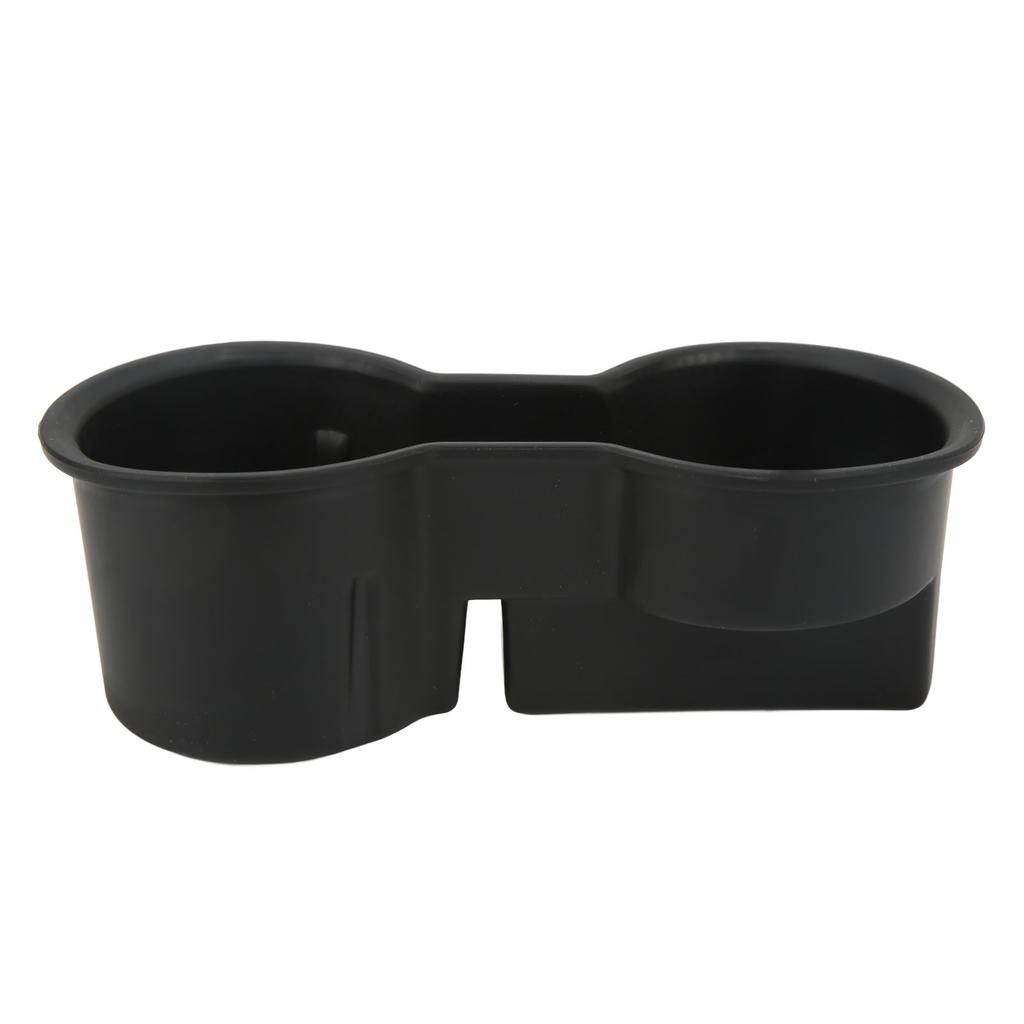 Center Console Cup Holder TPE Panel Frame Storage Cup Holder Replacement for Tesla Model 3 Model Y