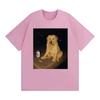 Funny Introvert Dog Mom Meme Graphic Tee Shirt Women Casual Short Sleeve T-shirts Vintage Style Fashion Y2k Clothes Basic Fit