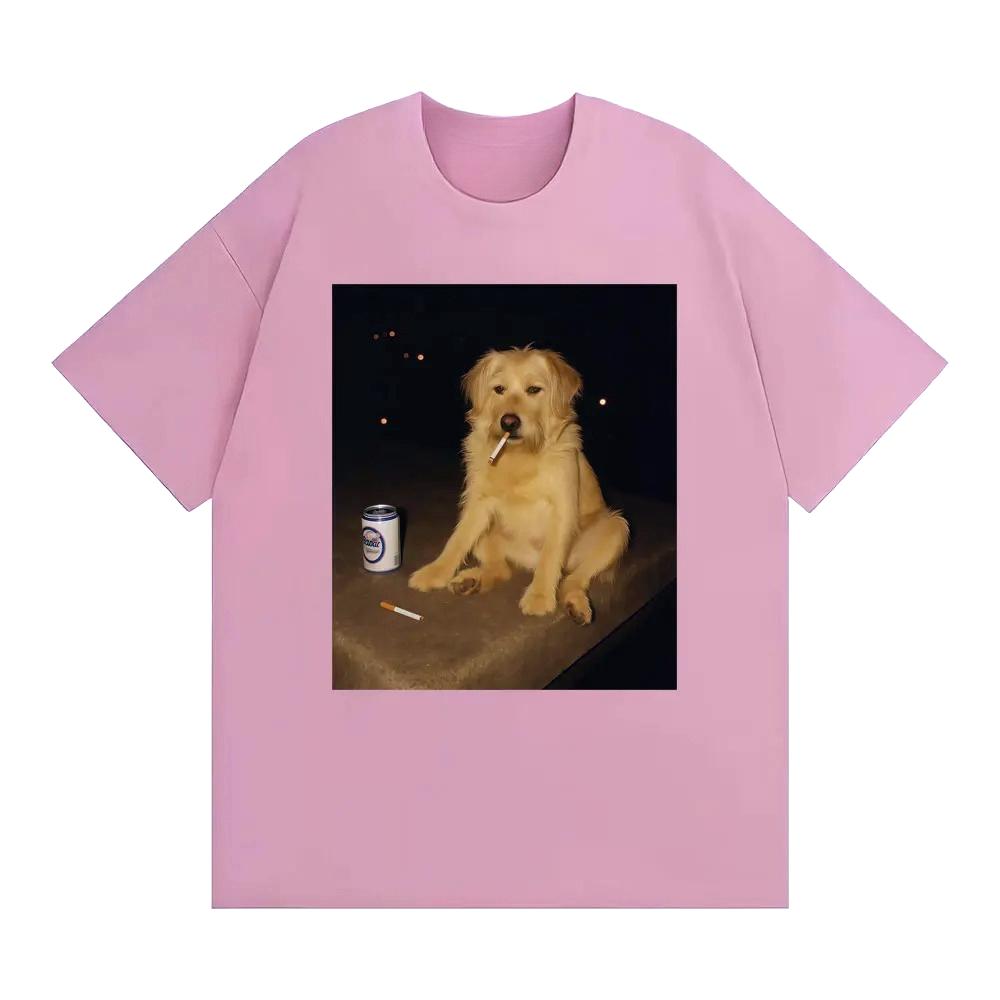 Funny Introvert Dog Mom Meme Graphic Tee Shirt Women Casual Short Sleeve T-shirts Vintage Style Fashion Y2k Clothes Basic Fit