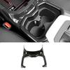 For Toyota Rav 4 Rav4 -2025 Center Console Gear Shift Water Cup Holder Storage Box Frame Trim Carbon Fiber Printed