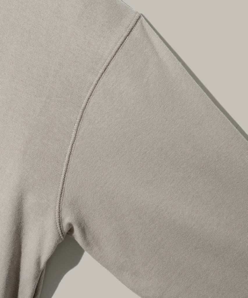FP142 Mtor Heavy Two-Ply Volume Long Sleeve T-Shirt Taupe Beige Sjlt1508