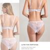 European and American Plus Size Lace Sexy Bra Set Ladies Fashion Gathering Underwear Skin-friendly Breathable Underwear