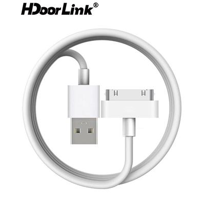 HdoorLink 30-poliges Schnellladekabel, hochwertiges USB-Datensynchronisationsadapterkabel, Schnellladekabel für iPhone 4/4S, iPad 1/2/3/4, iPod