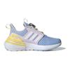 Adidas Rapidasport Boa Convenient Comfortable Shock Absorbing Durable Low Top Running Shoes Kids Running Shoes Blue Pink IF8543