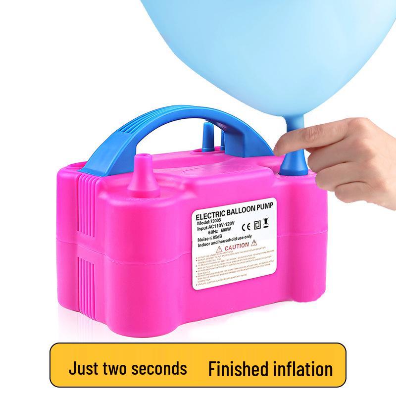High-Power Automatic Double Hole Balloon Inflator 73005, Perfect for Weddings and Events