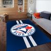 Blue Jays Logo  Carpet, Kitchen Rugs, Yoga Mat, Non-Slip Mats, Rug for Bathroom, Living Room bedroom, Camping Rugs Christmas Gift