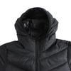 Nike Hooded Zipper Solid Color Cuff Elastic Design Down Jacket Men Jackets Black 541457-011