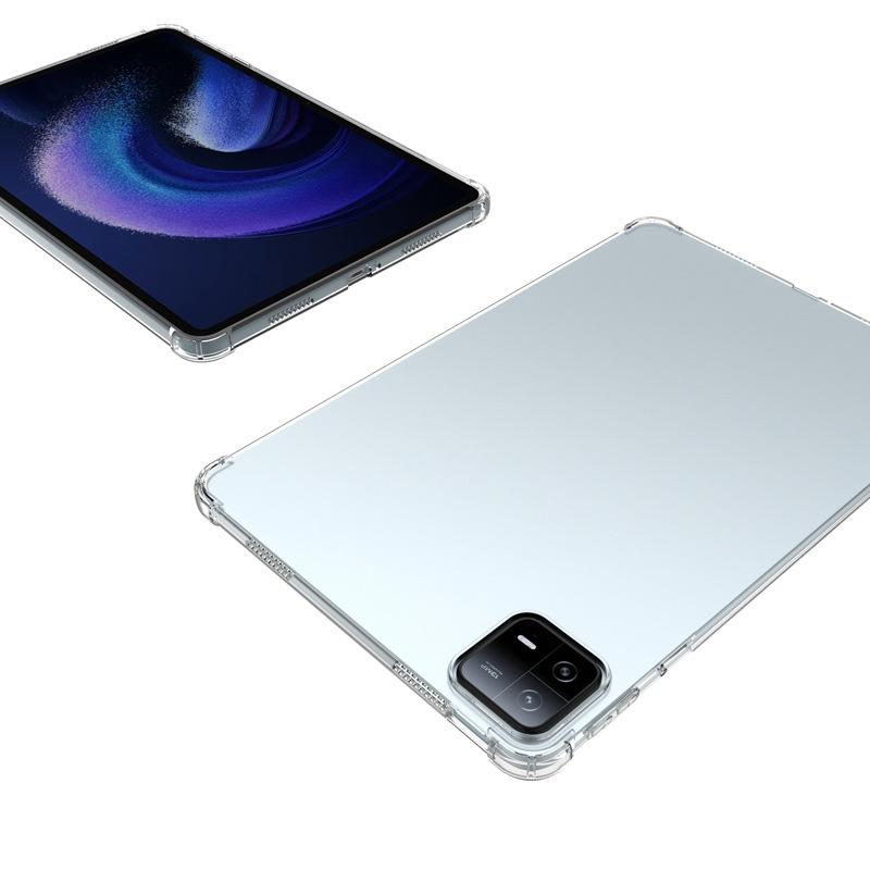 Silikon-TPU-Hülle für Xiaomi Pad 6 2023, transparent, stoßfest, Anti-Fall-Schutzhülle für Xiaomi Mi Pad6 Pad 6 Pro 11 Zoll