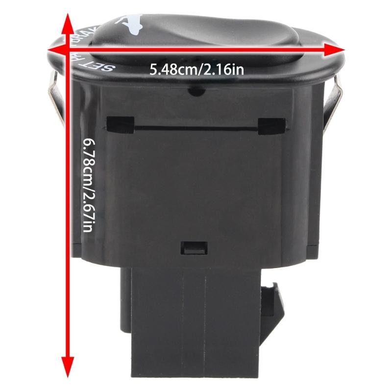 Roof Top Up Down Brake Switches Console Button F4ZZ-15668-B for 1994-2004 Convertible Top Switches Roof Open Button