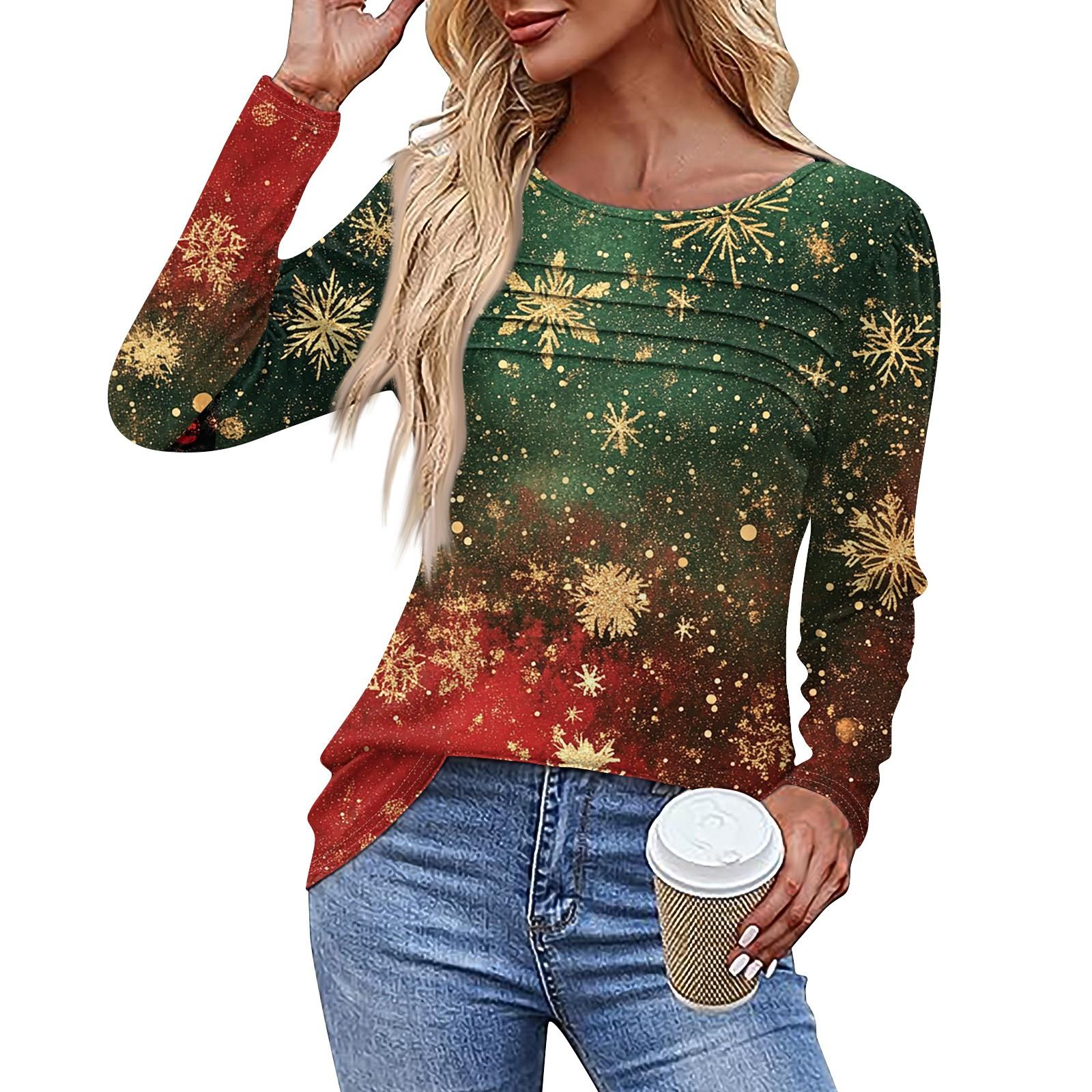 

Женская футболка с принтом, длинный рукав, повседневная, выходного дня, модная, базовая, с круглым вырезом, обычная, топ XXXL