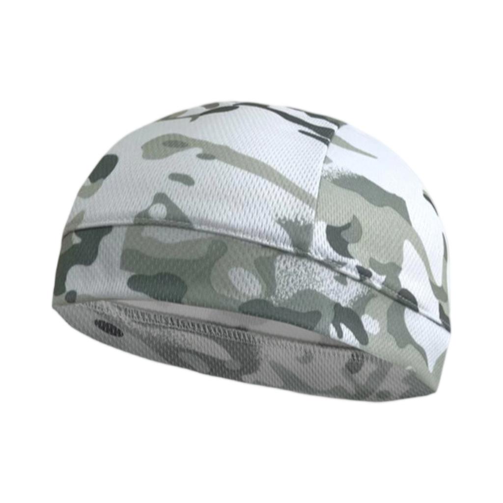 Mode Eis-Seide Schnelltrocknende Radmütze Netz Melonenmütze Sommer Atmungsaktiv Outdoor-Sport Schweißabsorbierende Mütze Tarnhut