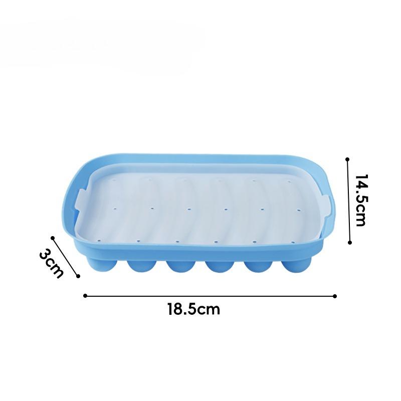 Silicone Sausage Mold Easy Release Household Hot Dog Ham Sausage Baking Tool Baby Food Supplement Maker