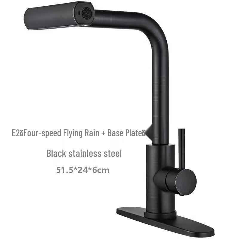 Baimengyang Kitchen Retractable Pull-Out Faucet