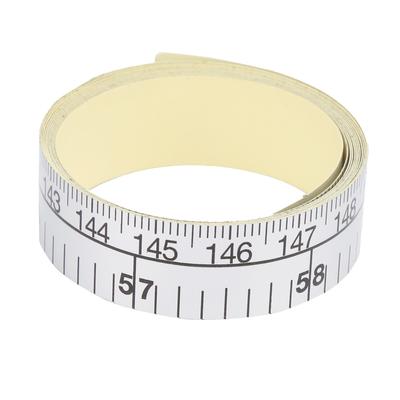 Adhesive Measuring Tape Double Scale Sewing Measuring Flexible Ruler Tailor Soft Tape Measure for Sewing Table