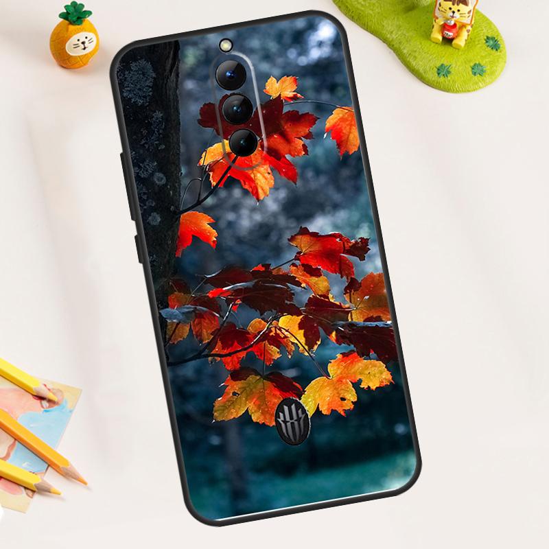 Autumn Leaves Case For ZTE Nubia RedMagic 11 Pro Plus 10 9 8 8S 9S 10S Pro 5G 5S 6 7 6S 7S Pro 11 Air Cover Red Magic 5G