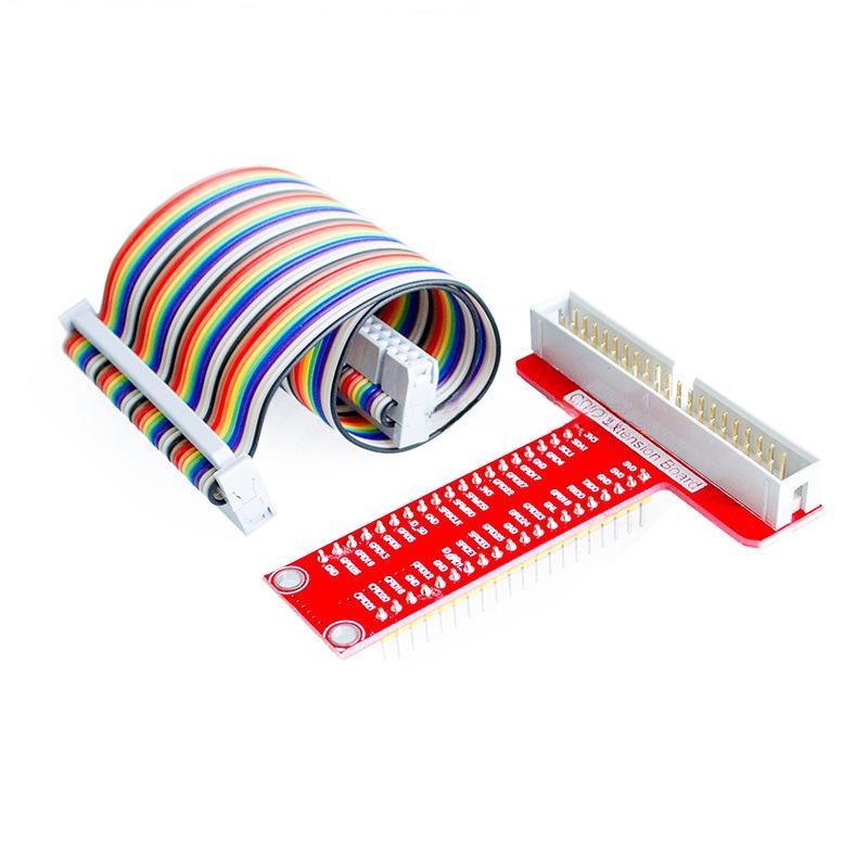 

Raspberry Pi B+ T-type GPIO Expansion Board with 40P Cable 40P Cable Only