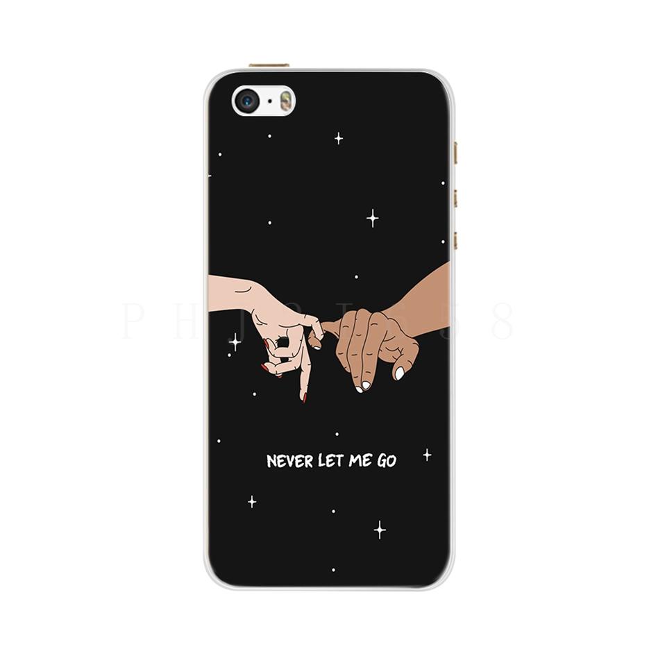 Case For iPhone 5 5S SE Case Silicone Soft TPU Cute Cartoon Pattern Protector Shell For iPhone 6 6S 5 iPhone6S Case Cover Fundas