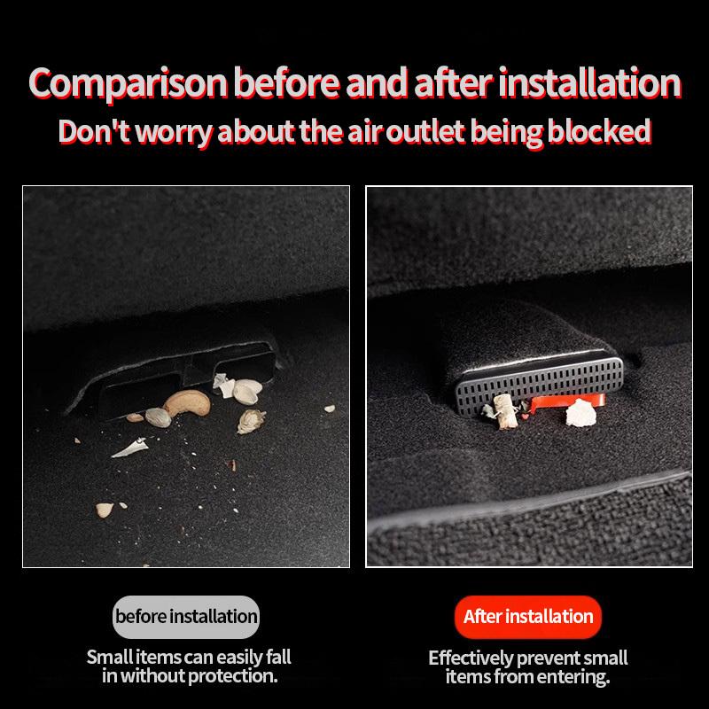 2PCS Car Air Outlet Cover for Hyundai Tucson L MK4 NX4 Non-Clogging Under Seat Exhaust Condition Vent Accessories