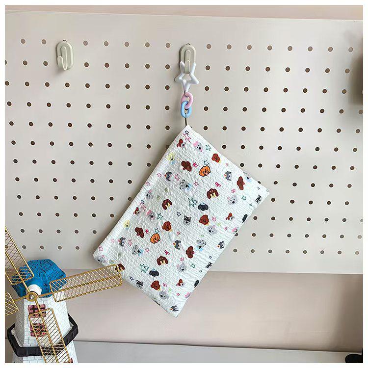 2025 Girls' Embroidered Solid Color Grid Shoulder Bucket Bag - Fashionable Outdoor Crossbody